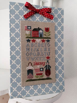 4th Of July Cross Stitch by Tralala - Paper Pattern
