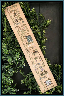 Spring ABC&#39;s by Little House Needleworks - Paper Pattern