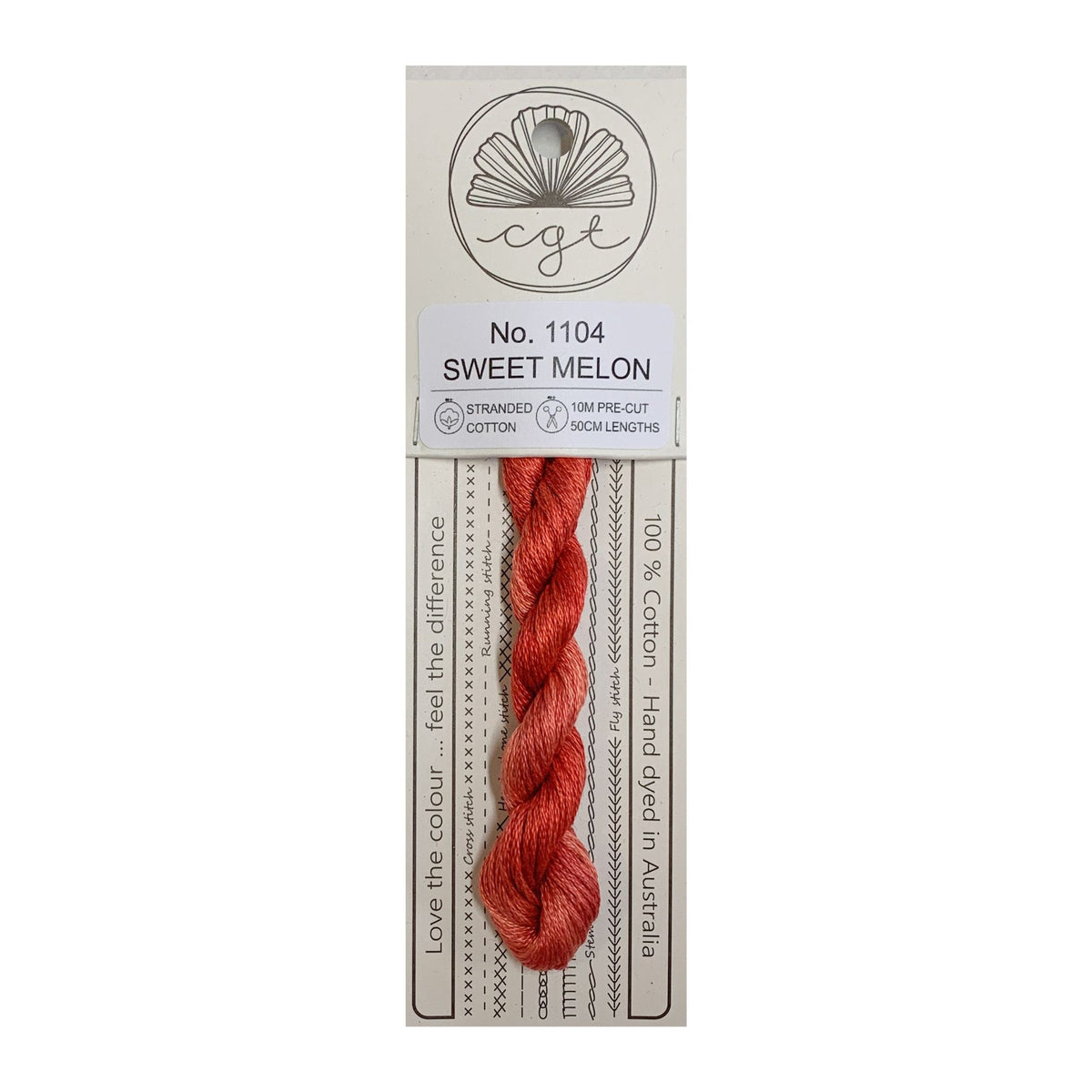Sweet Melon Stranded - Cottage Garden Threads Cotton Floss #1104