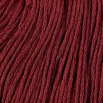 Rusty Burgundy - Valdani 6 Ply Floss #1334