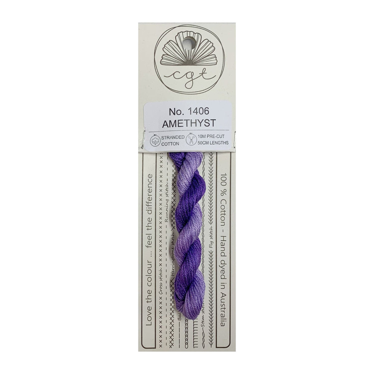 Amethyst Stranded - Cottage Garden Threads Cotton Floss #1406