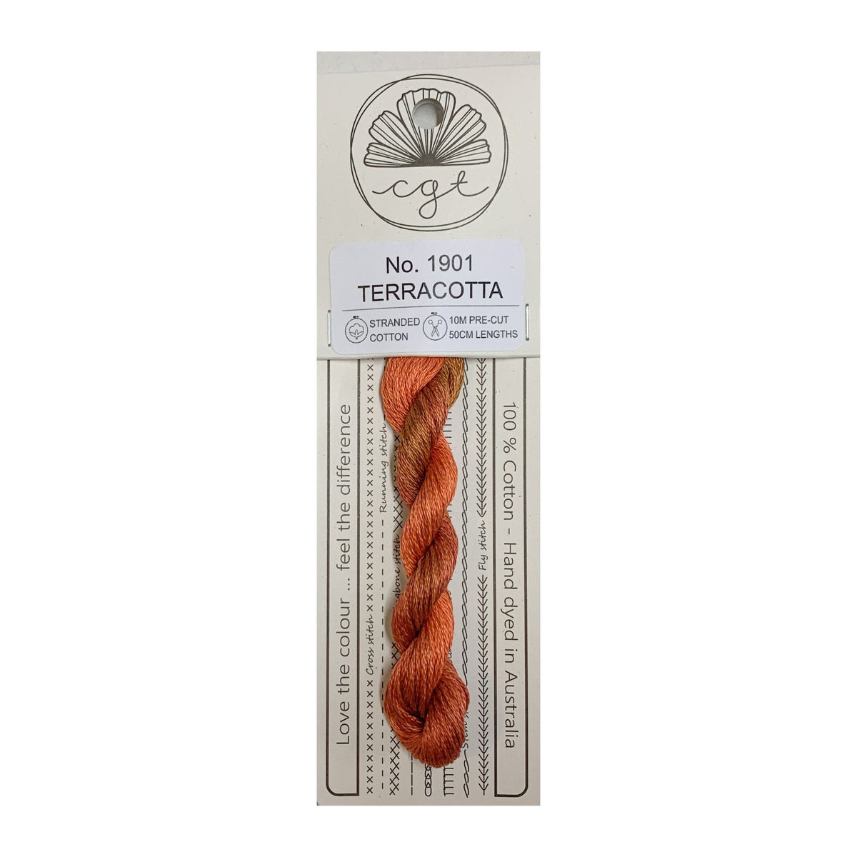 Terracotta Stranded - Cottage Garden Threads Cotton Floss #1901
