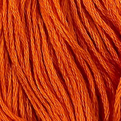Bright Orange Coral - Valdani 6 Ply Floss #204