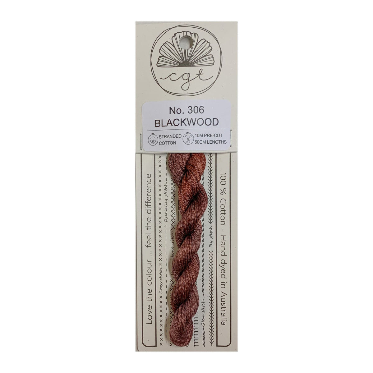 Blackwood Stranded - Cottage Garden Threads Cotton Floss #306