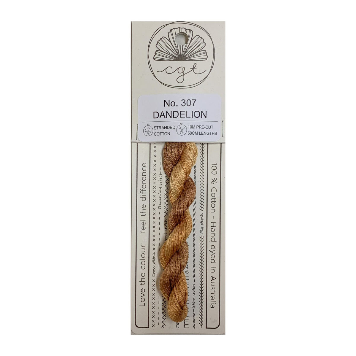Dandelion Stranded - Cottage Garden Threads Cotton Floss #307