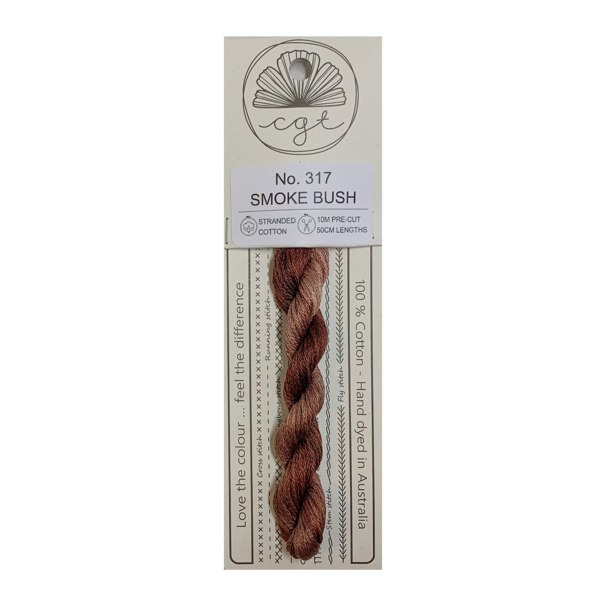 Smoke Bush Stranded - Cottage Garden Threads Cotton Floss #317