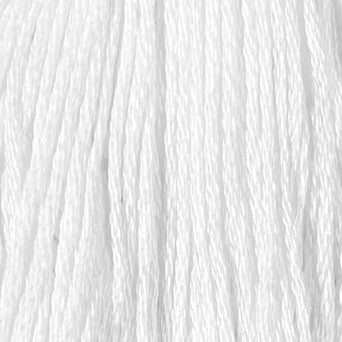 White - Valdani 6 Ply Floss #3