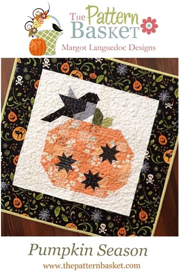 Pumpkin Season Quilt Pattern by The Pattern Basket - Paper Pattern