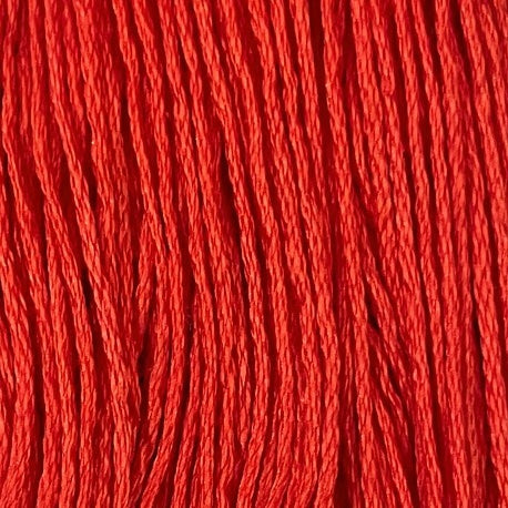 Orange Red - Valdani 6 Ply Floss #65