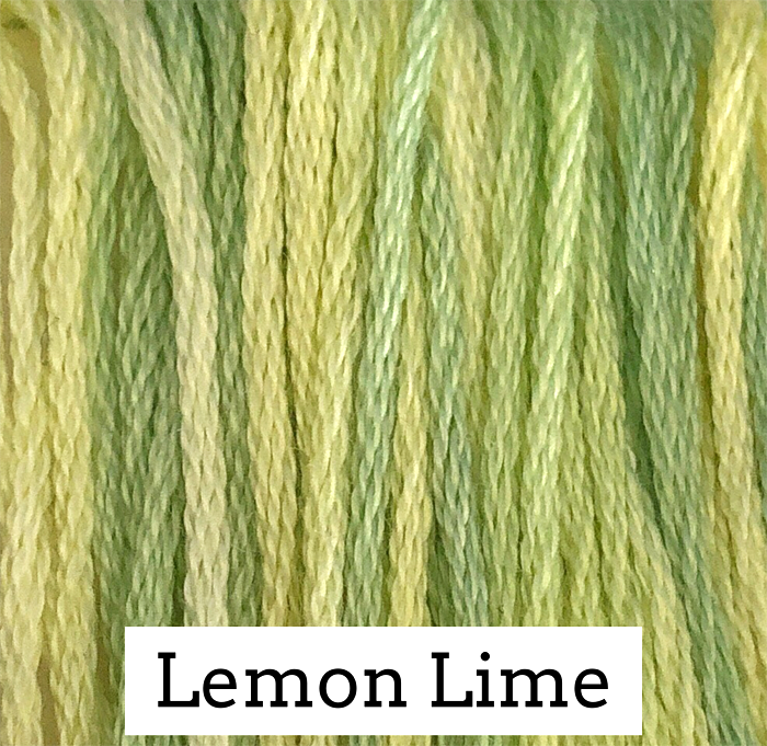 Lime Dmc Thread Lemon Lime - Classic Colorworks Cotton Floss CCT-019 - Primrose Cottage