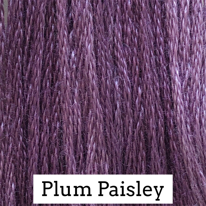 Plum Paisley - Classic Colorworks Cotton Floss CCT-149