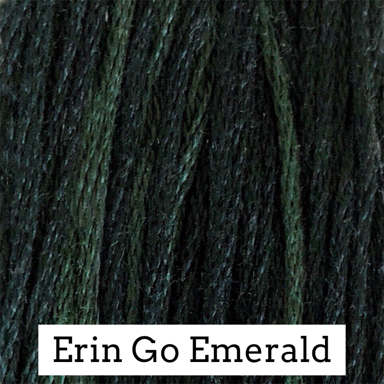 Erin Go Emerald - Classic Colorworks Cotton Floss CCT-165