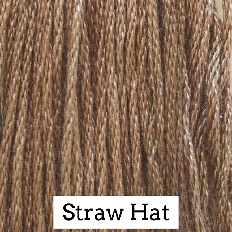 Straw Hat - Classic Colorworks Cotton Floss CCT-231