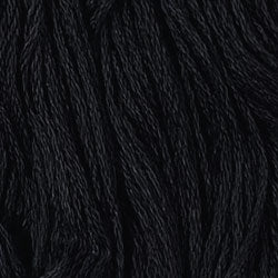 Black Dark - Valdani 6 Ply Floss #8113
