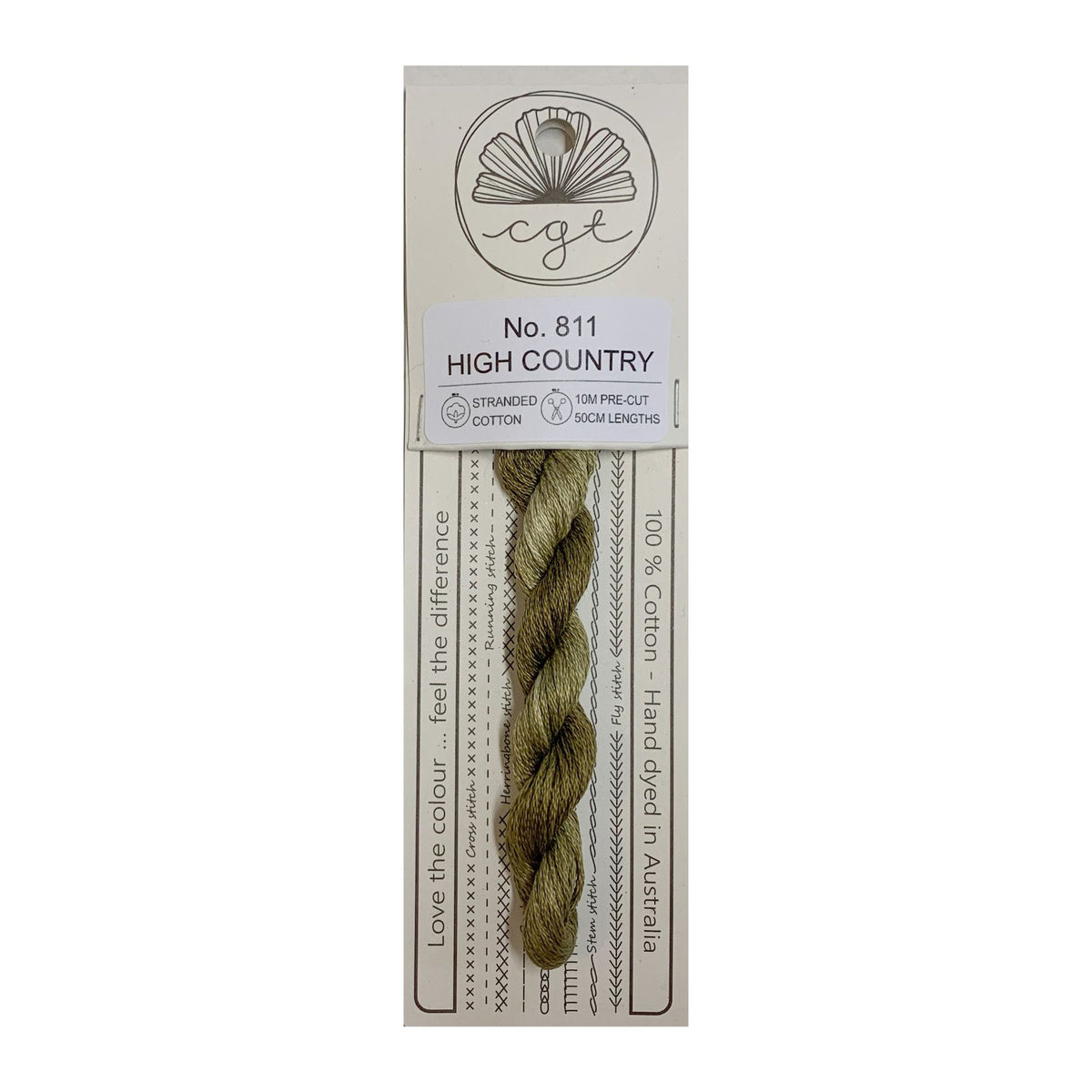 High Country Stranded - Cottage Garden Threads Cotton Floss #811