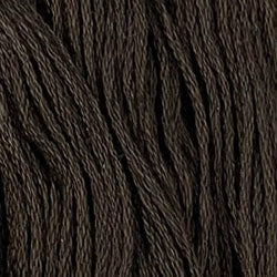 Brown Black Medium - Valdani 6 Ply Floss #8122