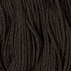 Brown Black Dark - Valdani 6 Ply Floss #8123
