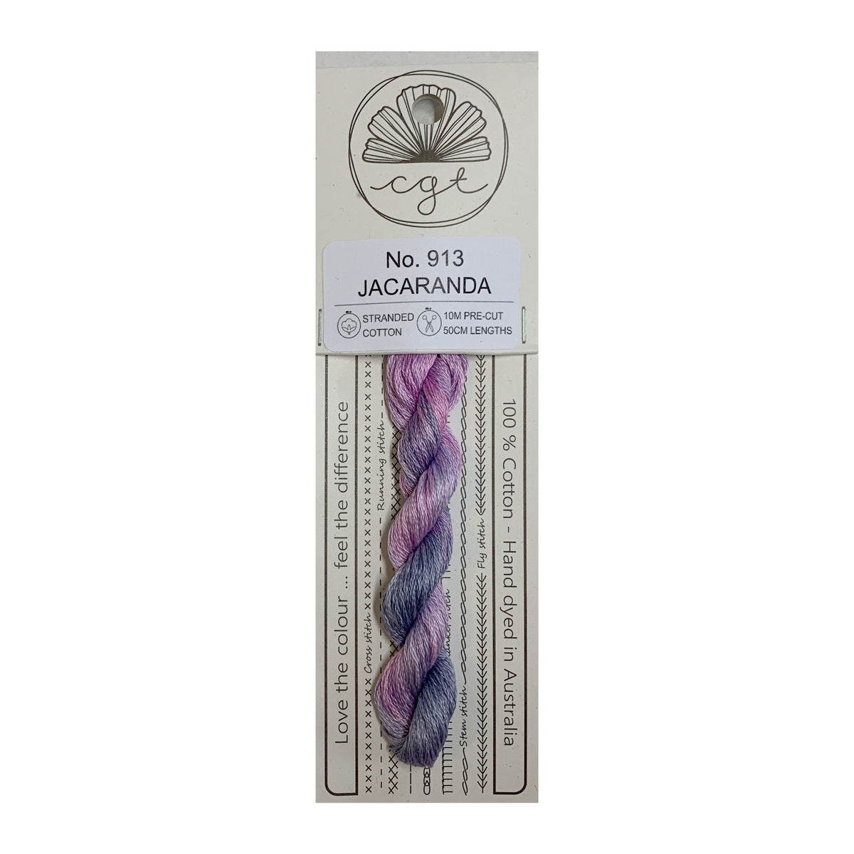 Jacaranda Stranded - Cottage Garden Threads Cotton Floss #913
