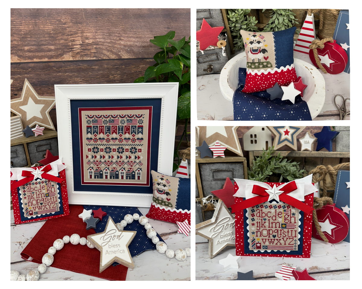 Bundle of 3 New American Releases: American Alphabet, Celebration, and Ewe Paper Charts