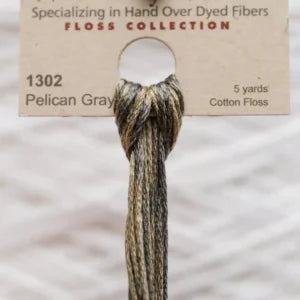 Pelican Gray - Weeks Dye Works Cotton Floss #1302