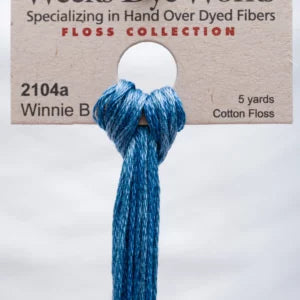 Winnie B Blue - Weeks Dye Works Cotton Floss #2104a