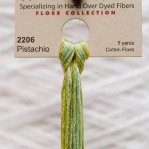 Pistachio - Weeks Dye Works Cotton Floss #2206