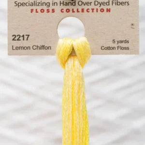 Lemon Chiffon - Weeks Dye Works Cotton Floss #2217