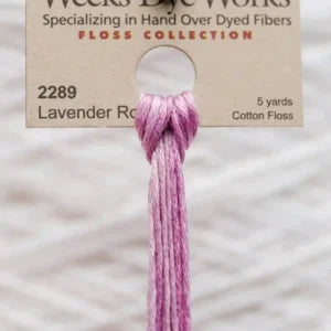 Lavender Rose - Weeks Dye Works Cotton Floss #2289