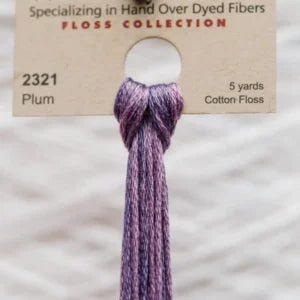 Plum - Weeks Dye Works Cotton Floss #2321