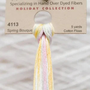 Spring Bouquet - Weeks Dye Works Cotton Floss #4113