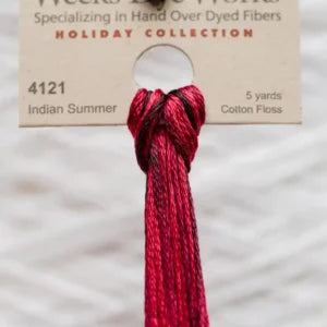 Indian Summer - Weeks Dye Works Cotton Floss #4121