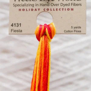 Fiesta - Weeks Dye Works Cotton Floss #4131