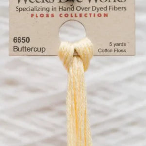 Buttercup - Weeks Dye Works Cotton Floss #6650