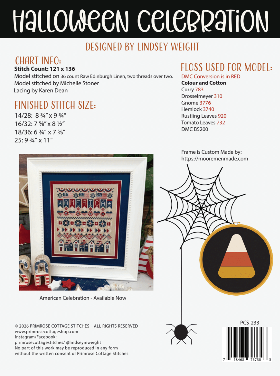 Pattern Pack: Bundle of 3 New Halloween Release: Halloween Celebration, Holiday Sampling: Halloween, Salem Sisters Book Nook