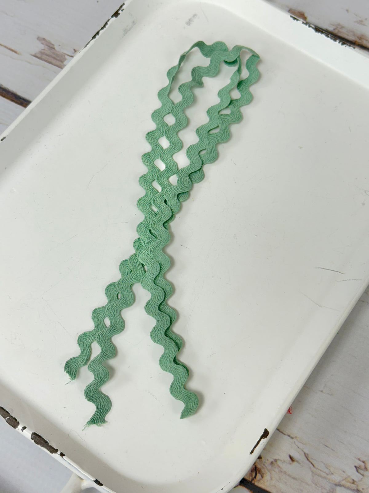 Medium Ric Rac, 1/2 inch - Spring Moss