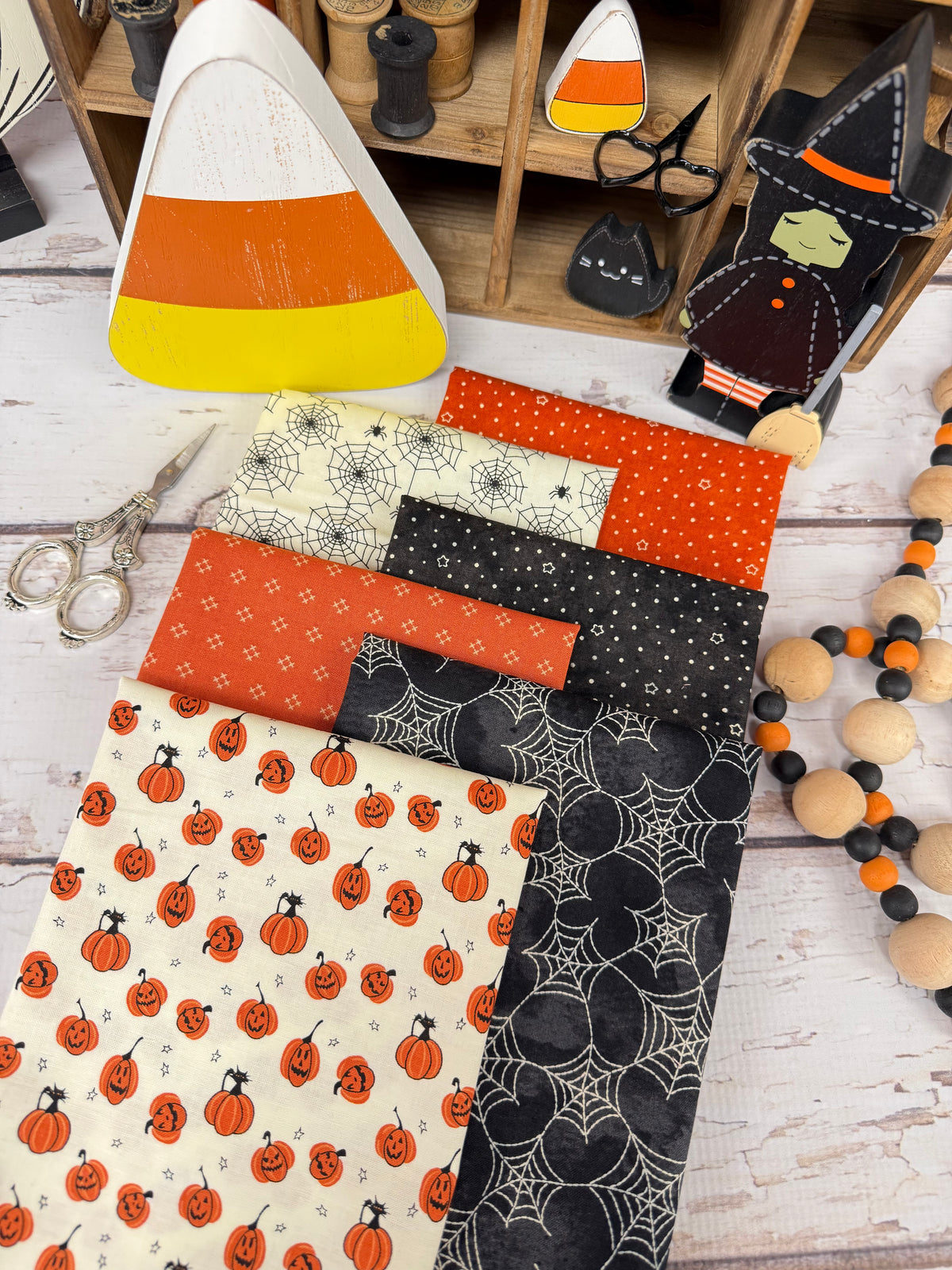 Hallows Eve Curated by Primrose Cottage - 6 Piece Fat Quarter Bundle