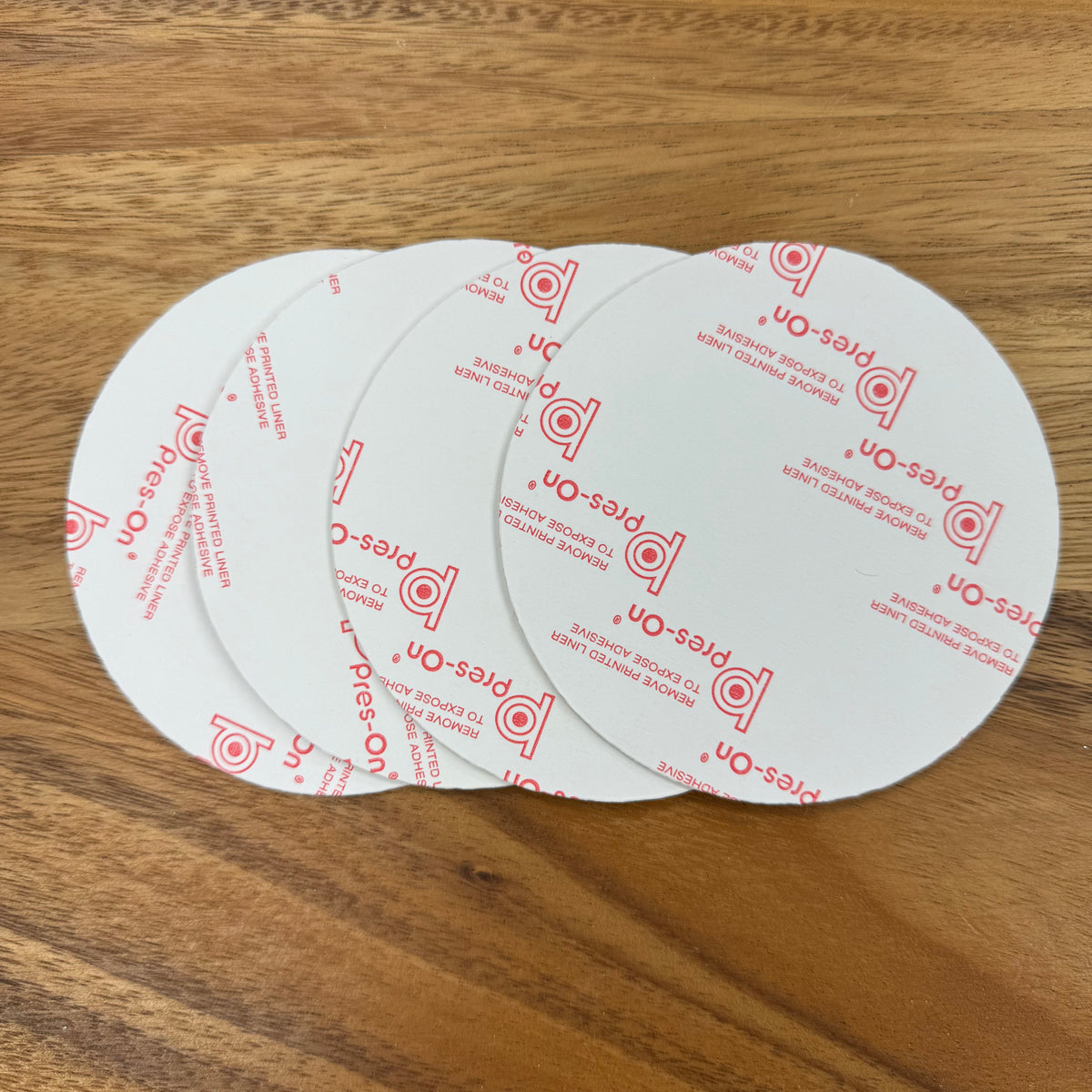 Self Stick Mounting Board 4 1/8&quot; Rounds - Pack of 4
