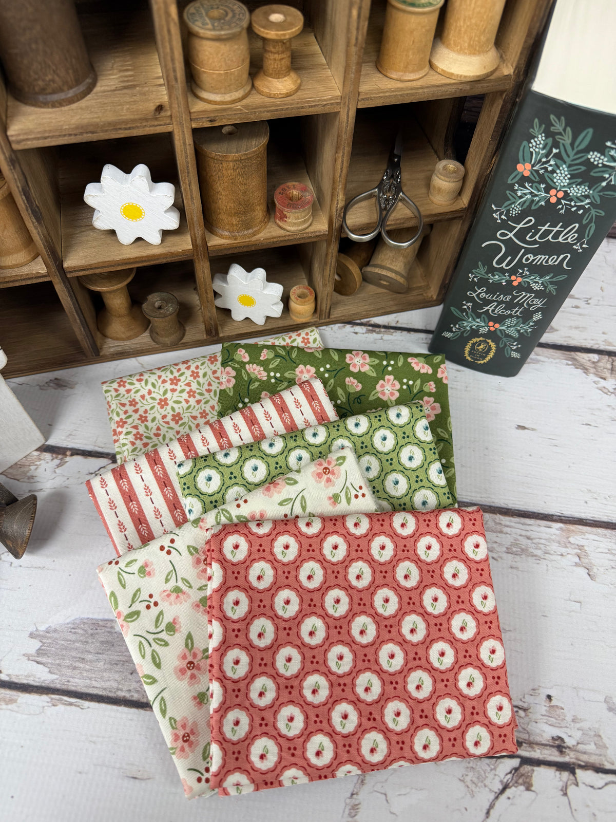 Heartland By Judy Jarvi for Andover Fabrics 6 Piece Fat Quarter Bundle