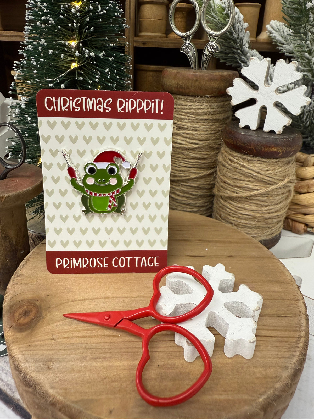 Christmas Rippppit Needle Minder by Primrose Cottage
