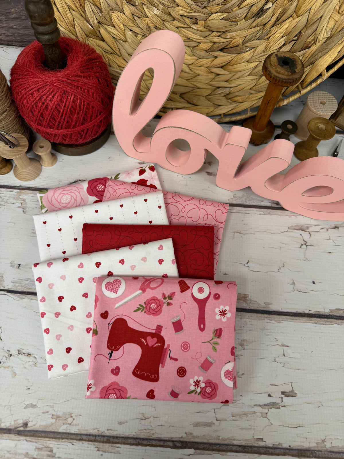 Sew in Love by Dani Mogstad for Riley Blake Designs - 6 Piece Fat Quarter Bundle