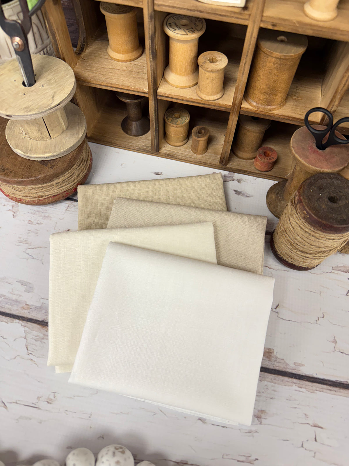 Neutrals Fairfax Cloth Hand Picked by Primrose Cottage