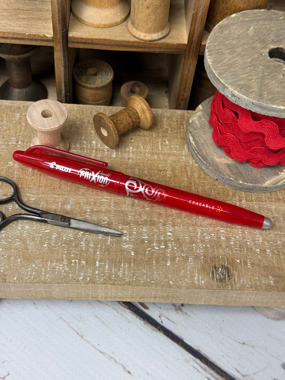 Frixion Pen Red Fine Point .7mm Heat Erase