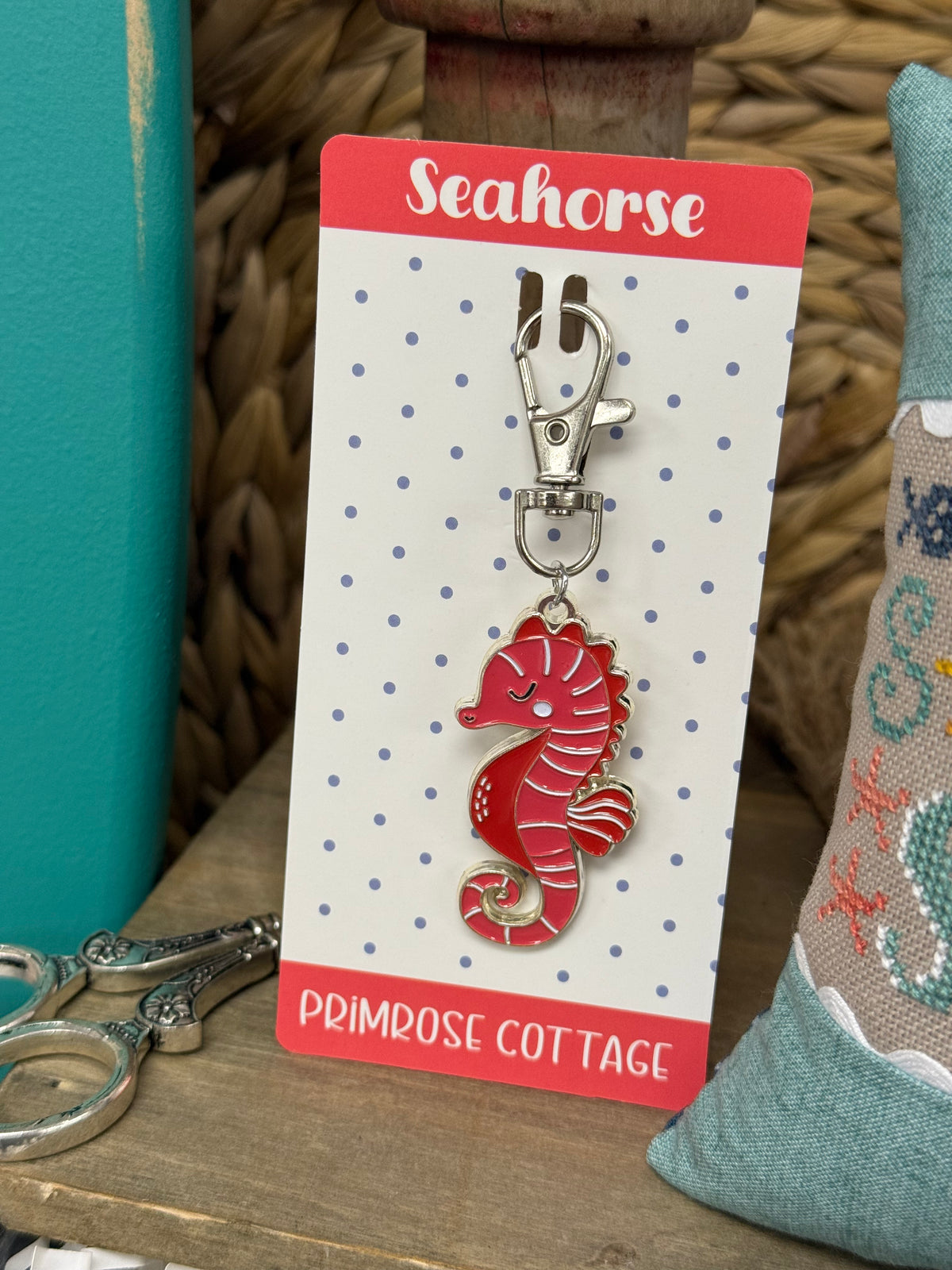 Seahorse Charm by Primrose Cottage