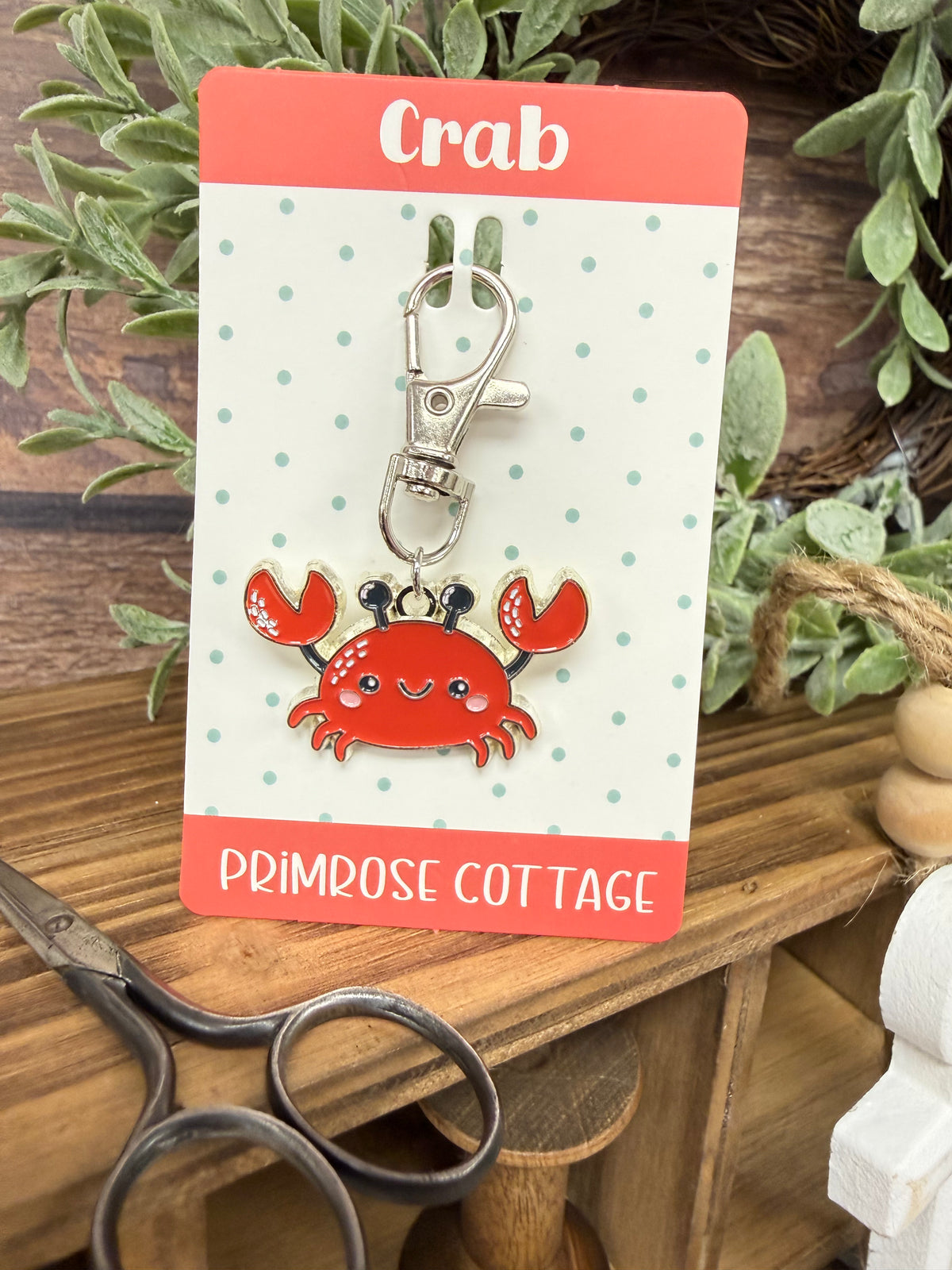 Crab Charm by Primrose Cottage