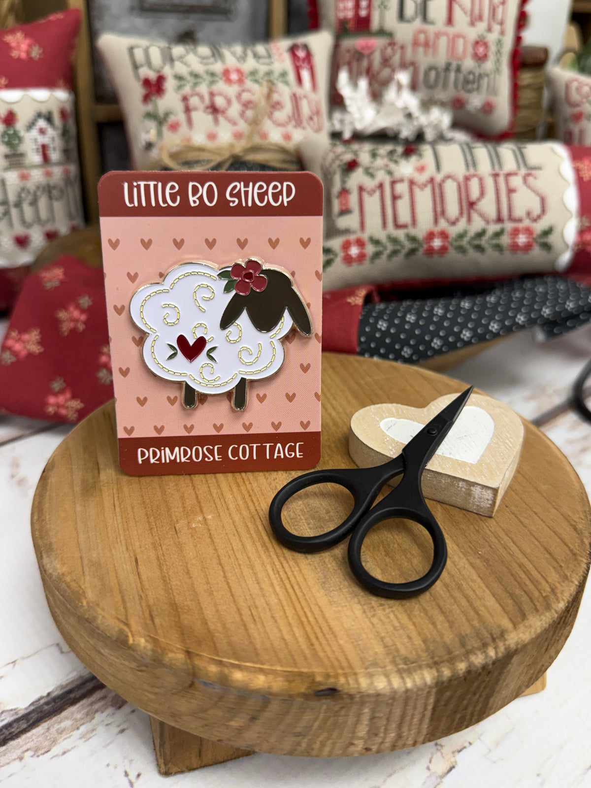 LIttle Bo Sheep Needle Minder by Primrose Cottage