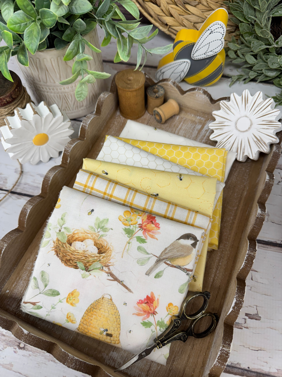 Afternoon in The Garden by Beth Grove Bundle for Windham - 6 Piece Fat Quarter Bundle