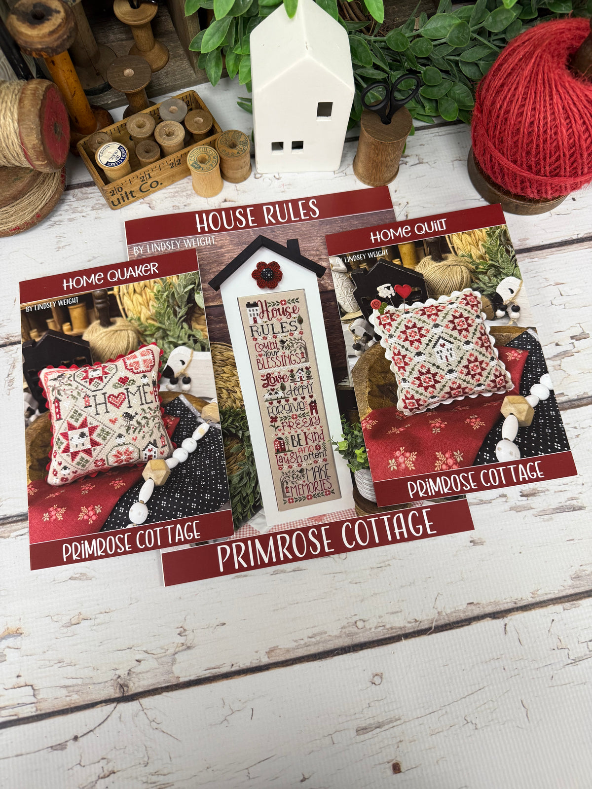 Bundle of 3 New House Releases: Home Quaker, Home Quilt, & House Rules