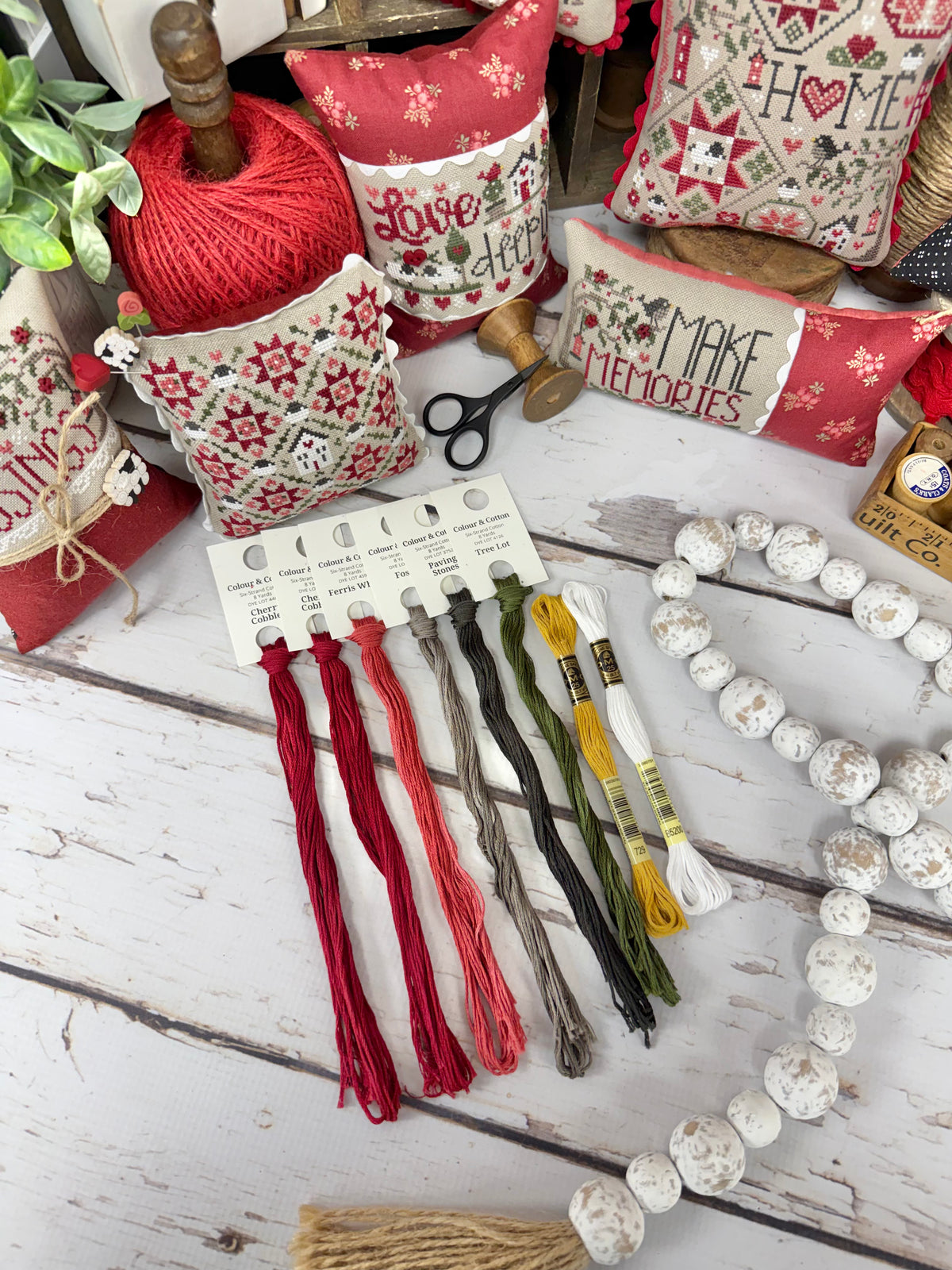 Master Floss Pack for House Rules, Home Quilt, & Home Quaker by Primrose Cottage