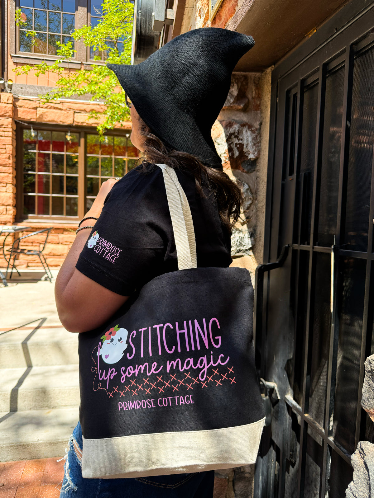 Stitching Up Some Magic Halloween Tote Bag from Primrose Cottage