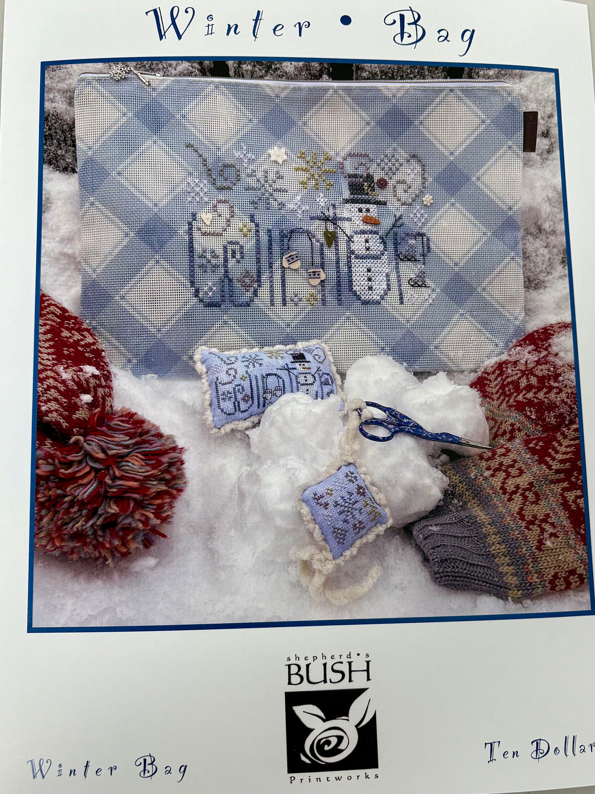 Winter Bag by Shepherd&#39;s Bush - PAPER Pattern